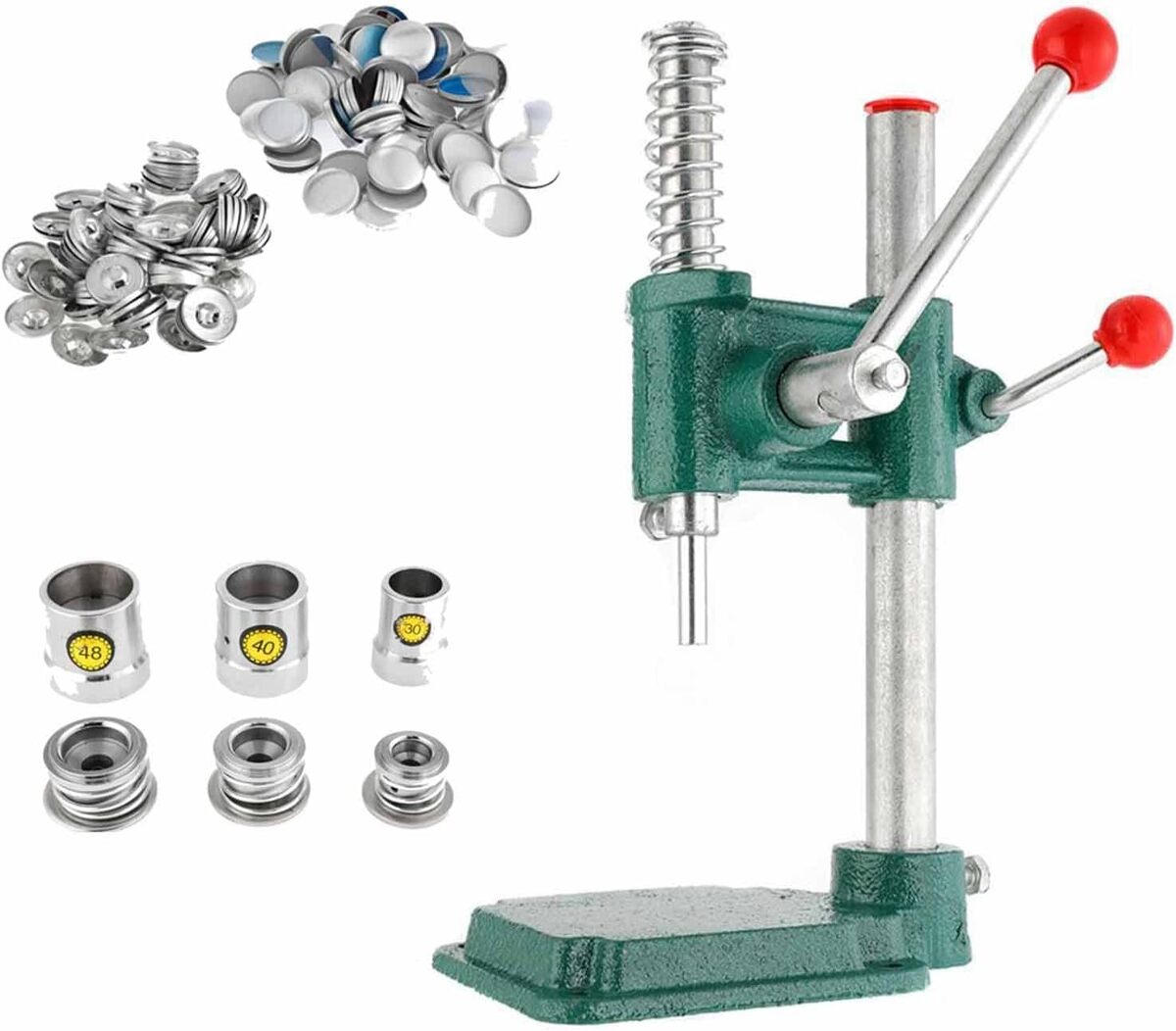 Test de la machine à bouton SHQIN DIY : 3 moules inclus et 300 boutons