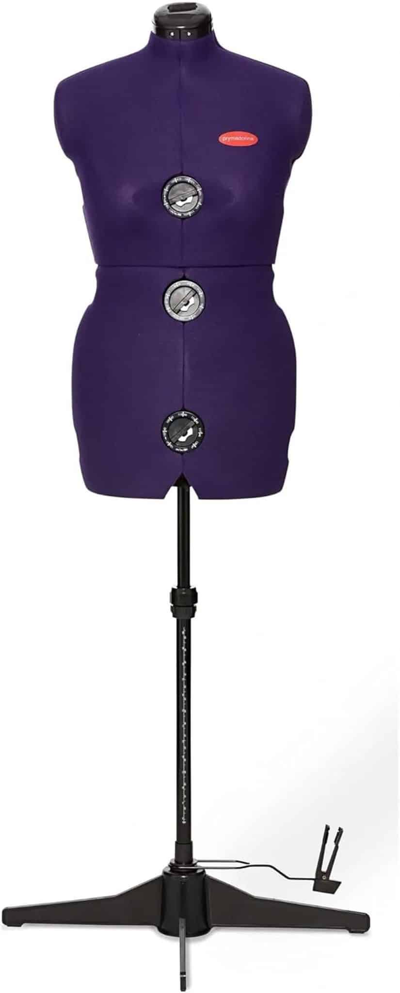 Test du mannequin de couture Prym M Prymadonna violet