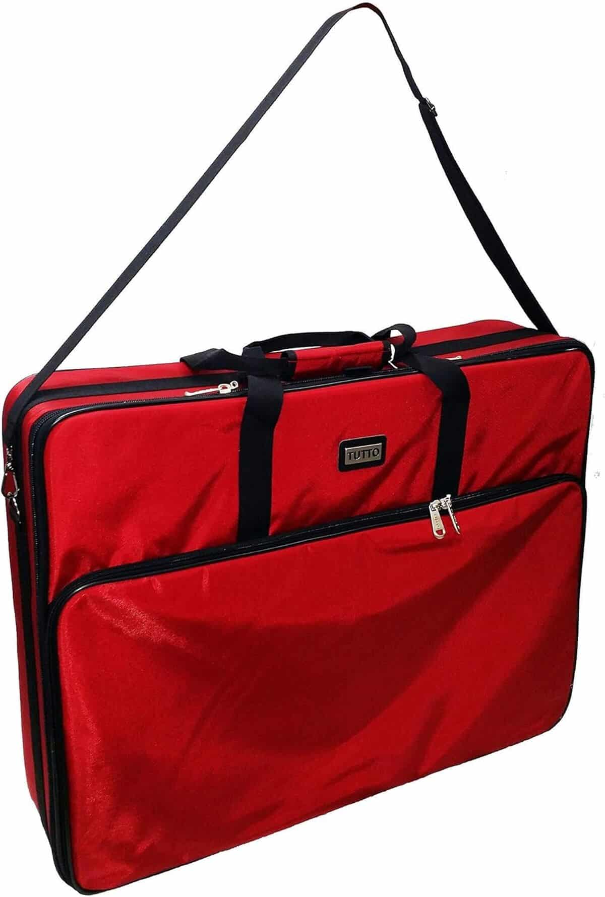 Test du sac à broder Tutto XL rouge durable