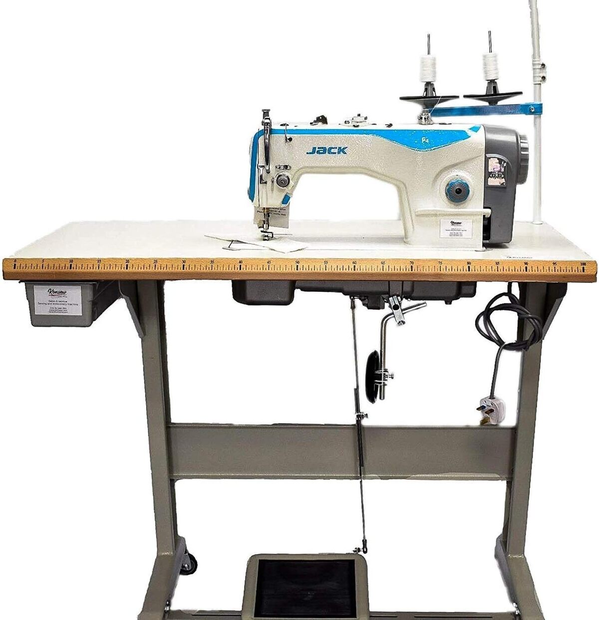 Test : machine à coudre Jack F 4, l'industrielle à entraînement direct