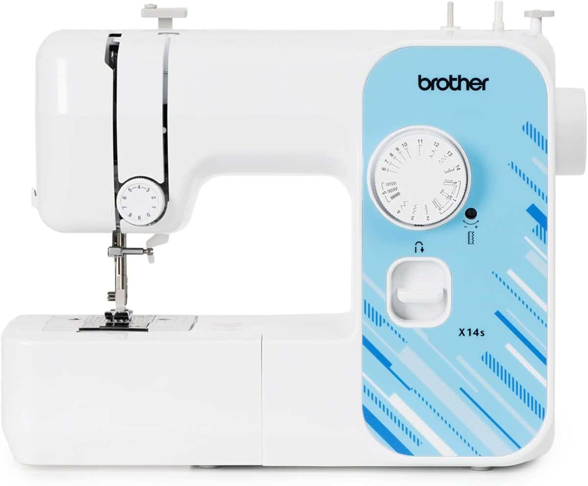 Test : brother X14S, machine à coudre électrique blanche
