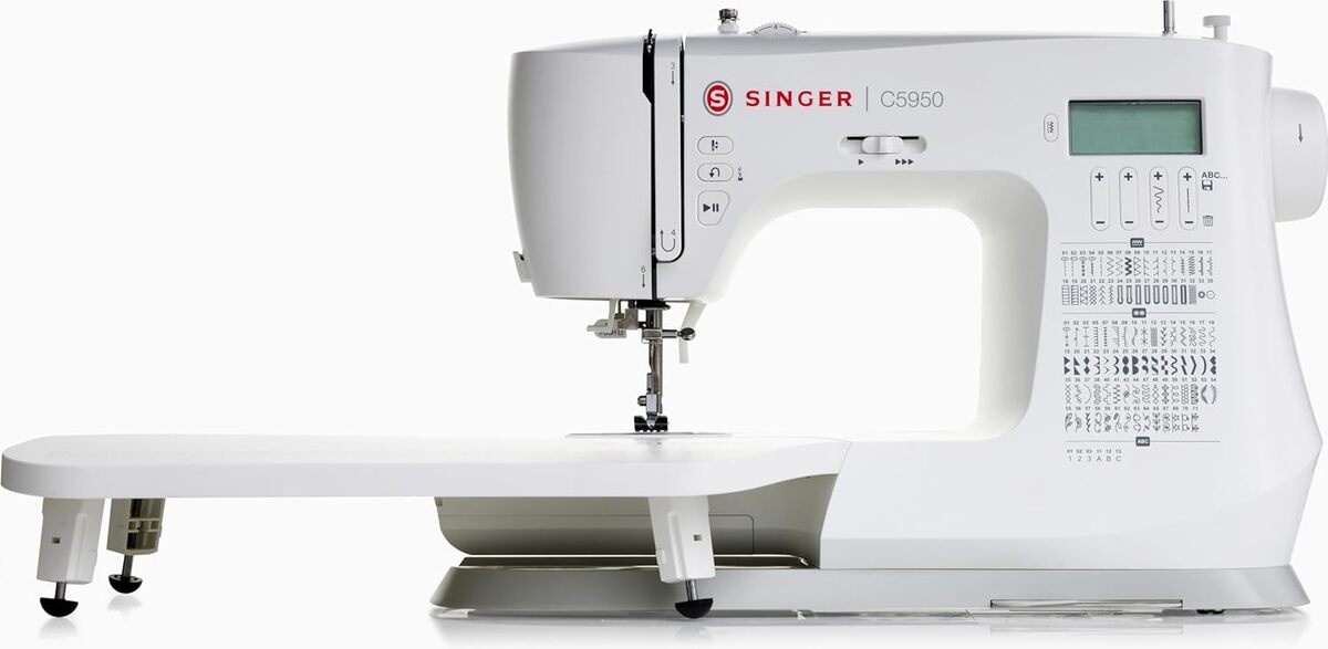 Test de la machine à coudre électronique Singer C5955 : performance professionnelle et créativité