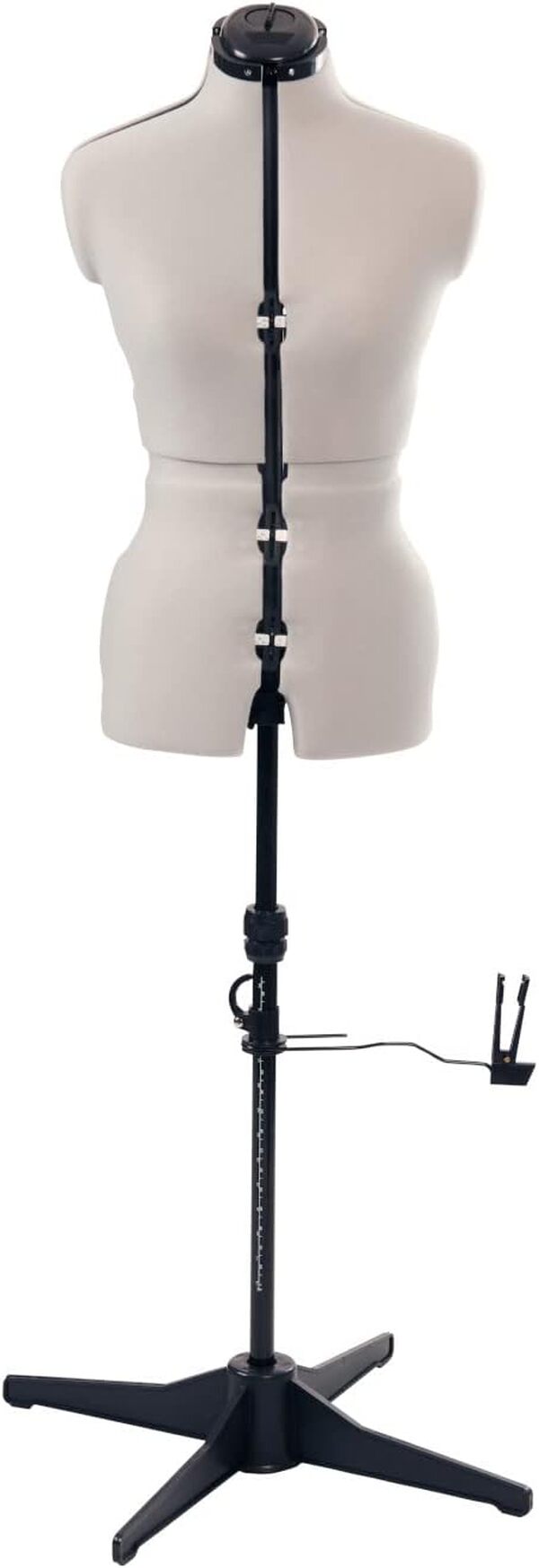 Mannequin Couture Réglable, Gris | Petite (S) [Taille EUR 36 à 44]