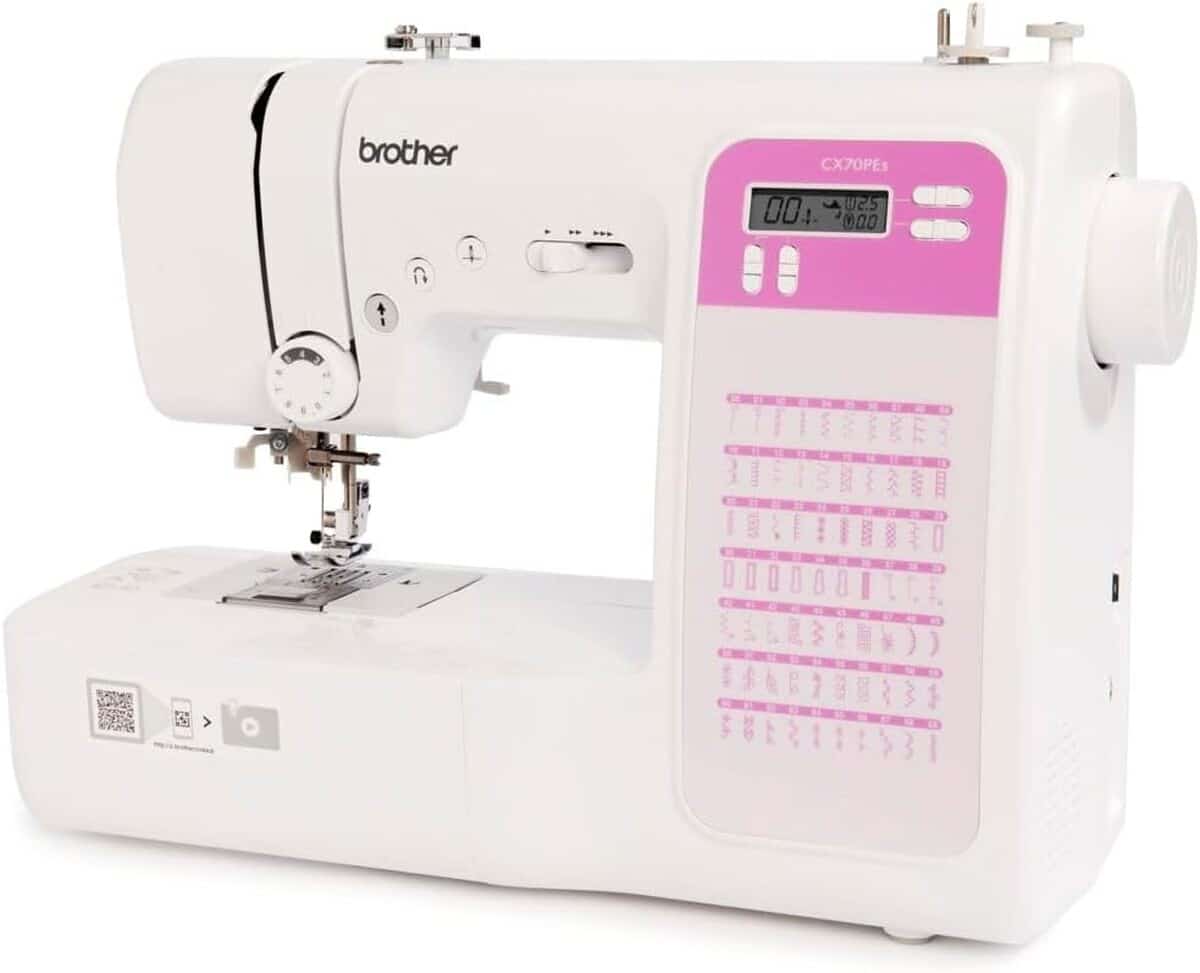 Test : brother CX70PES - machine à coudre électronique avec 70 points
