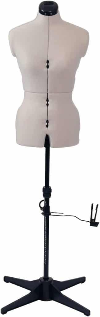Test du mannequin couture réglable petite taille - Gris