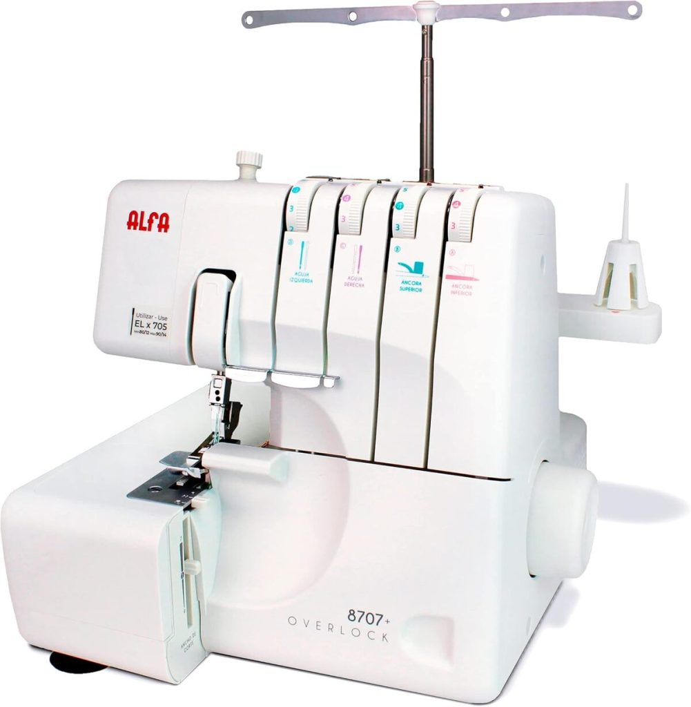 Test : alfa 8707 machine polyvalente couture et surjet