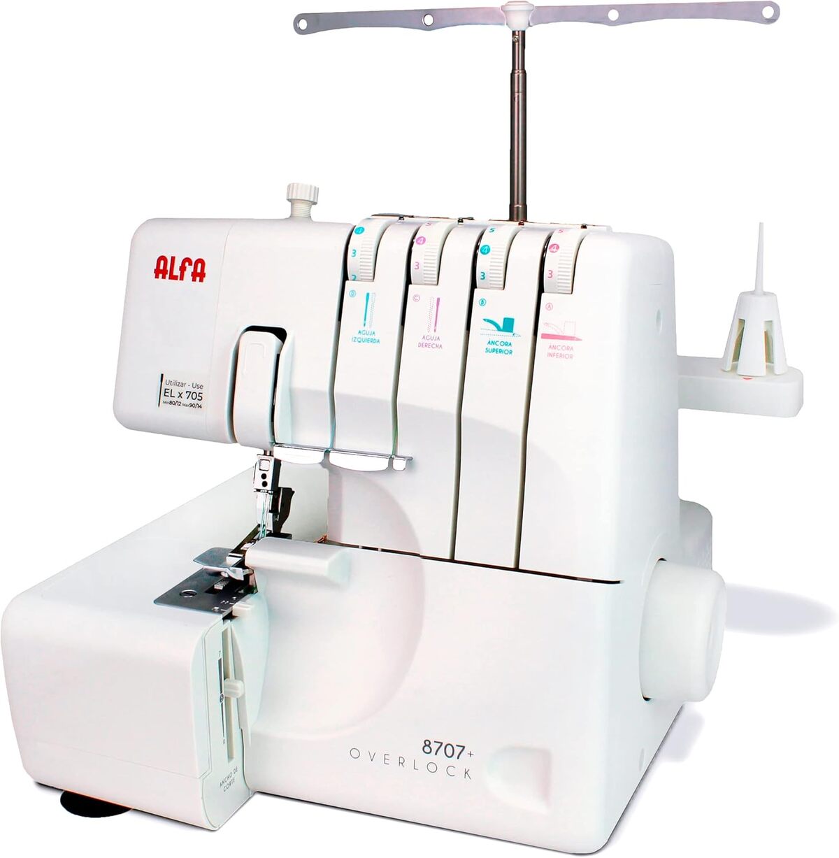 Test : alfa 8707 machine polyvalente couture et surjet