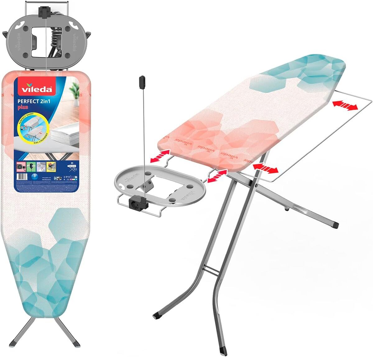 Test de la table à repasser Vileda Perfect 2in1 Plus : efficacité et confort