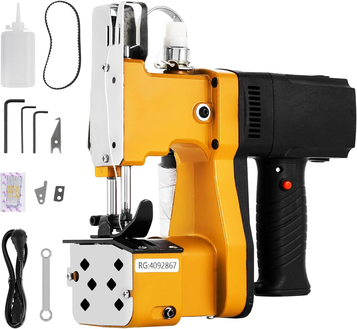 Test : machine à coudre portable MXBAOHENG GK9-890