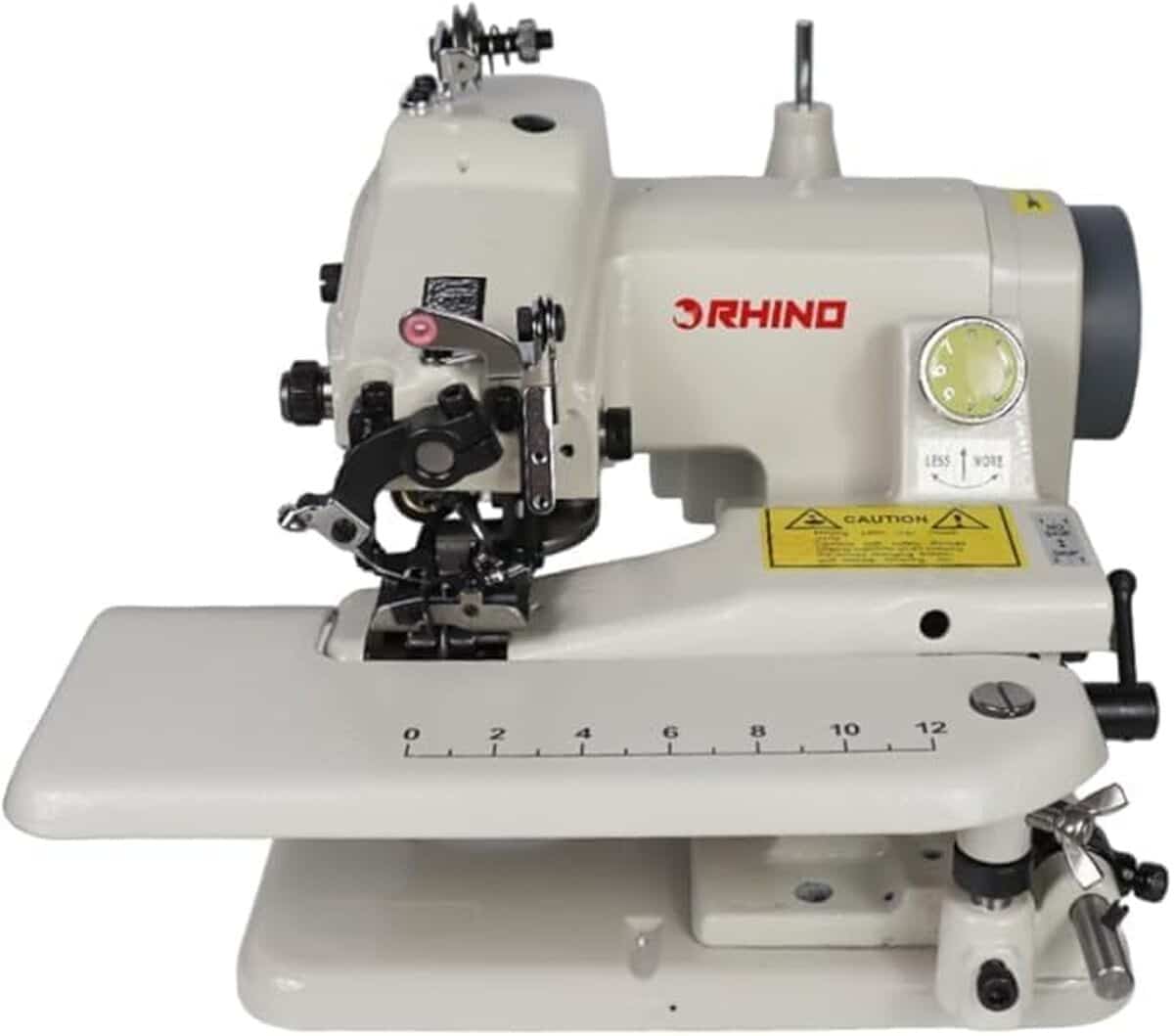 Test machine à coudre portable RHINO RH-501 : efficacité point invisible