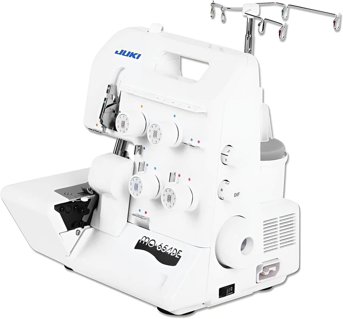 Test : surjeteuse Juki MO-654DEN, efficacité et précision