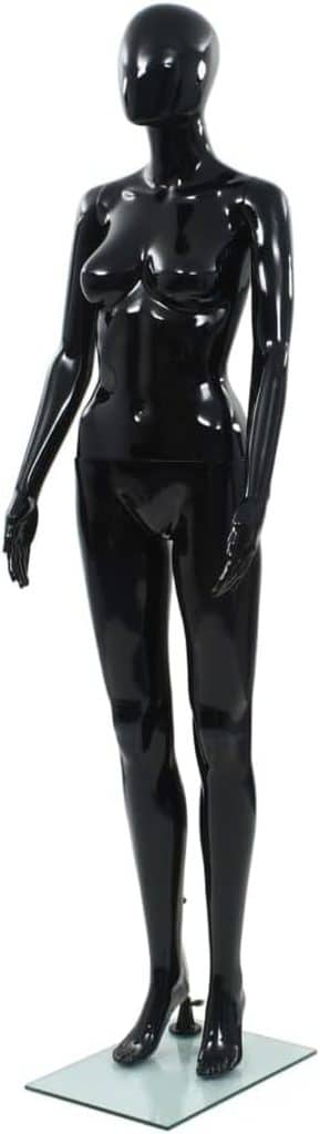 Test du mannequin vidaXL femme : corps complet avec base en verre