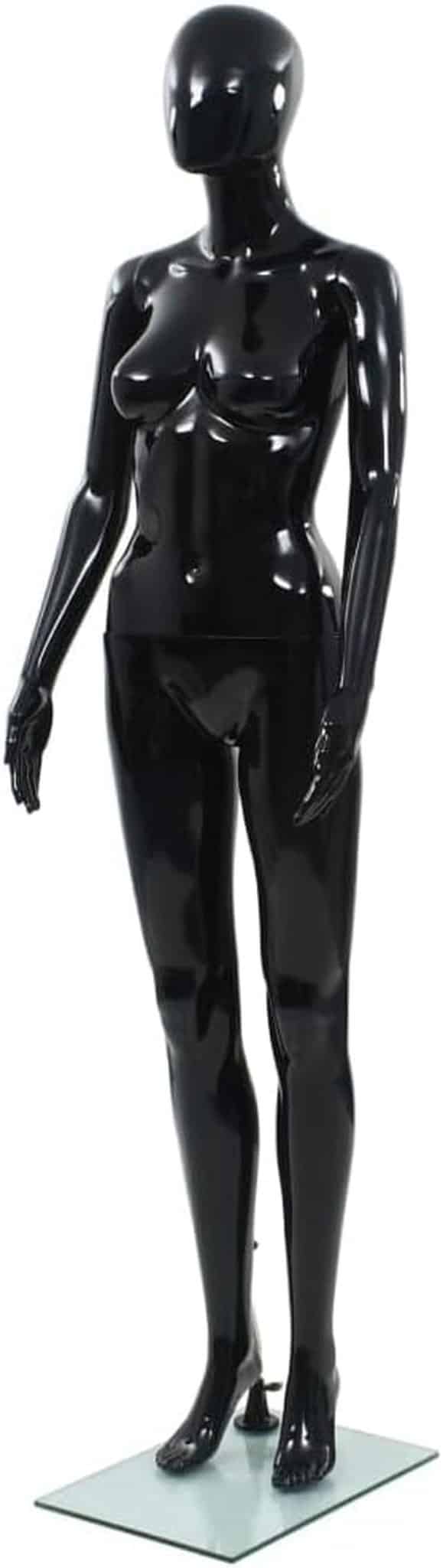 Test du mannequin vidaXL femme : corps complet avec base en verre