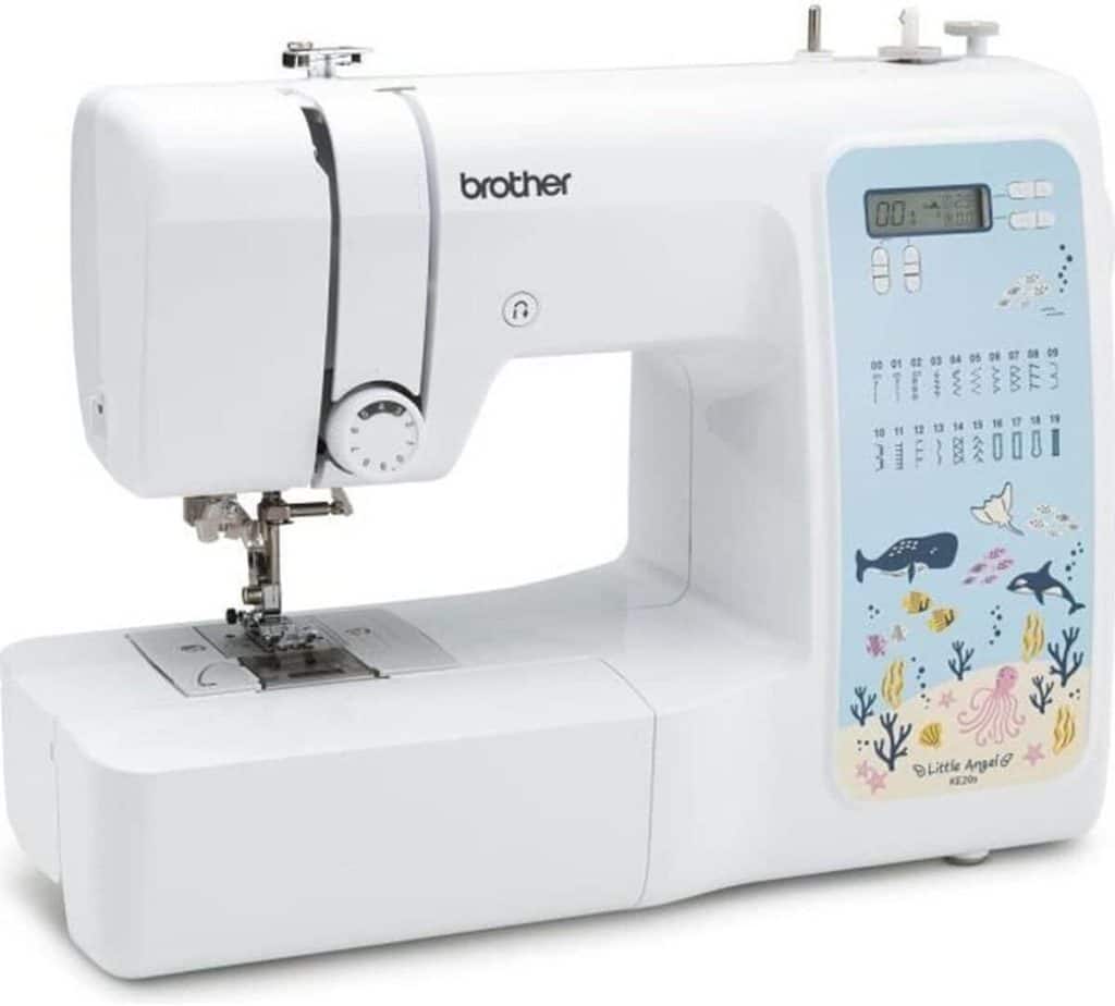 Test : machine à coudre Brother Little Angel KE20s numérique