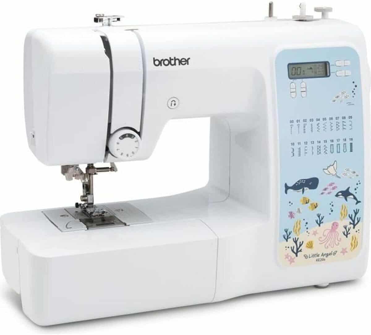 Test : machine à coudre Brother Little Angel KE20s numérique
