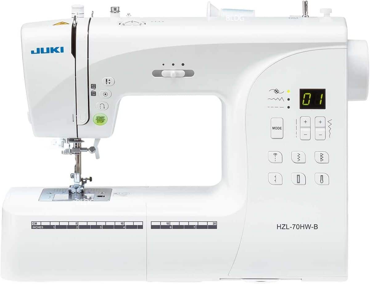 Test : machine à coudre électronique Juki HZL-70HW-B
