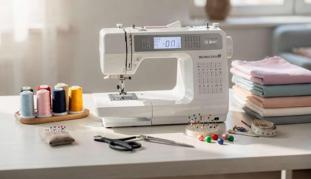 Nettoyage efficace du dessus de votre machine à coudre