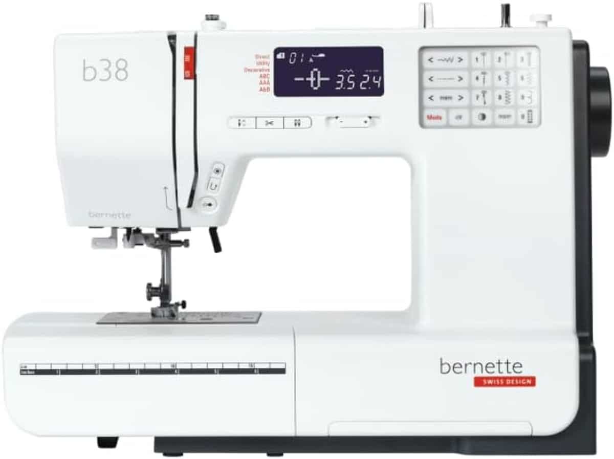 Test de la machine à coudre Bernette b38 : 5 ans de garantie