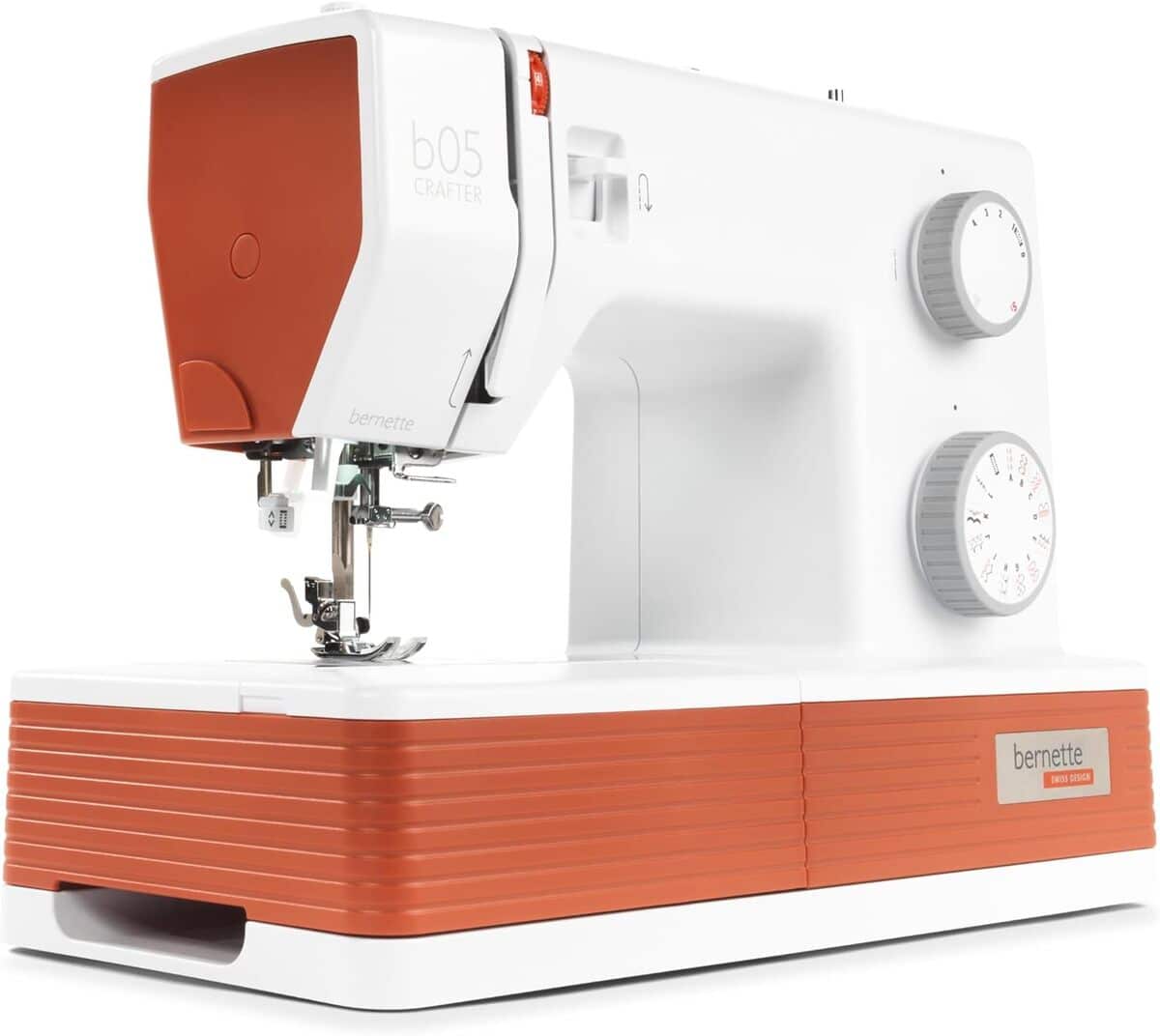 Test de la machine à coudre portable Bernette B05 Crafter : 30 points et lumière LED