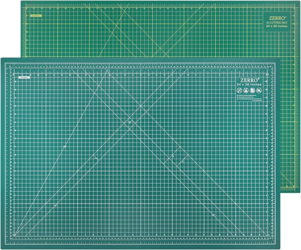Test du tapis de découpe ZERRO auto-cicatrisant A1