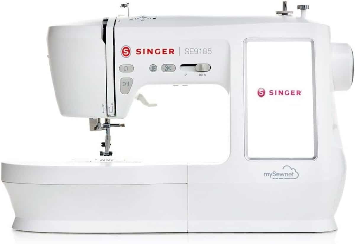 Test Singer SE9185 : machine à coudre et à broder complète avec logiciel gold
