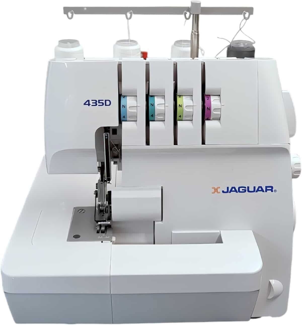 Test : surjeteuse Jaguar 435D, performance et précision au rendez-vous