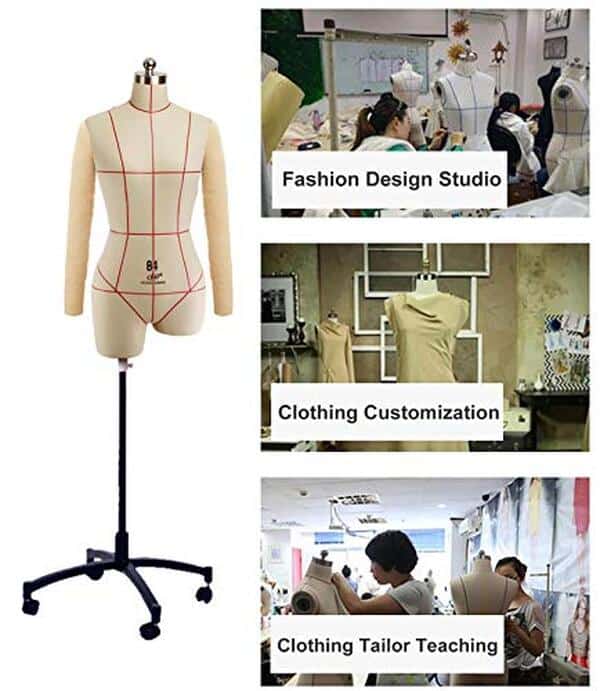 Découvrez le mannequin JLXJ grande taille ajustable : un outil indispensable pour les couturiers soucieux de précision et de confort.