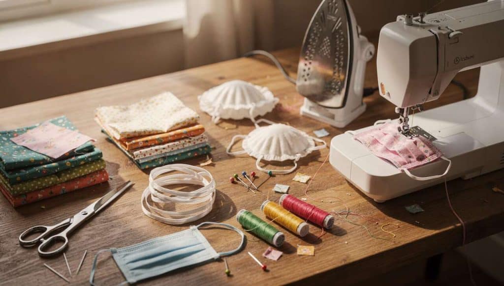 Comment coudre rapidement des masques ?