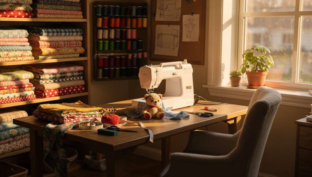 Démarrage de Peluche : vlog Couture #5