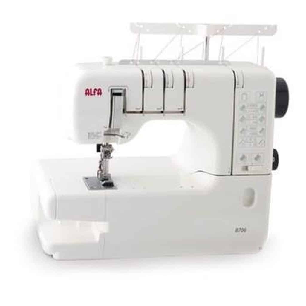 Test de la machine à recouvrement Alfa Professional 8706