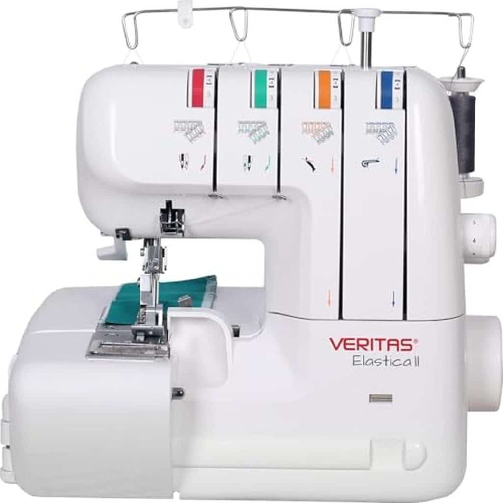 Test de la surjeteuse Veritas Elastica : coutures parfaites et polyvalence