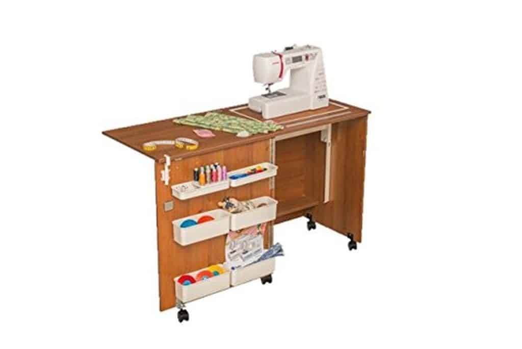 Test de la table pour machine à coudre Comfort 1 Premium White