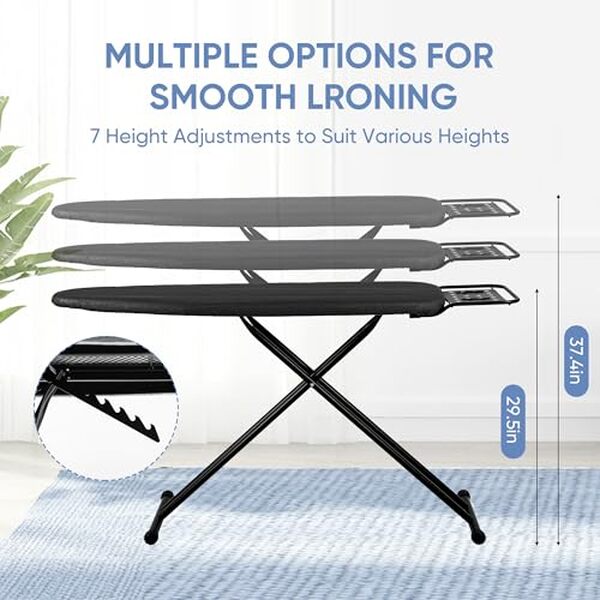 Découvrez notre avis sur la planche à repasser pleine grandeur Jakeefud : fiabilité, praticité et sécurité au rendez-vous pour un repassage parfait.
