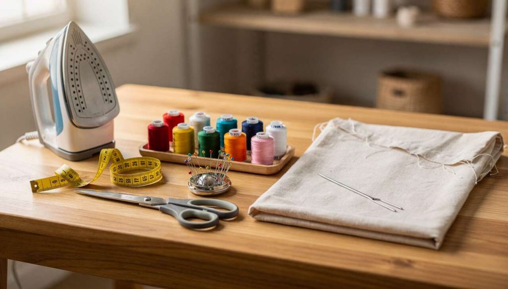 Comment réaliser un ourlet simple rempli facilement ?