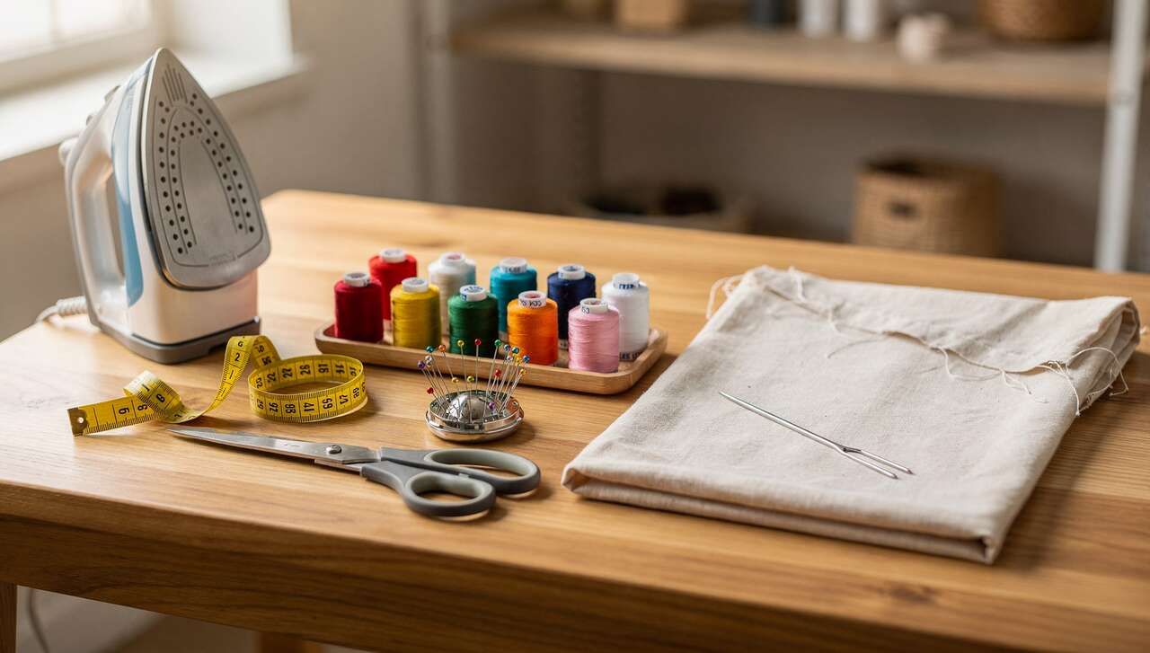 Comment réaliser un ourlet simple rempli facilement ?