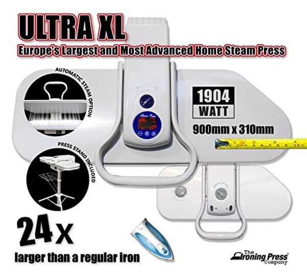 Découvrez notre test détaillé de la presse à repasser vapeur Ultra XL : performances, puissance et rapidité pour un repassage efficace et professionnel. 