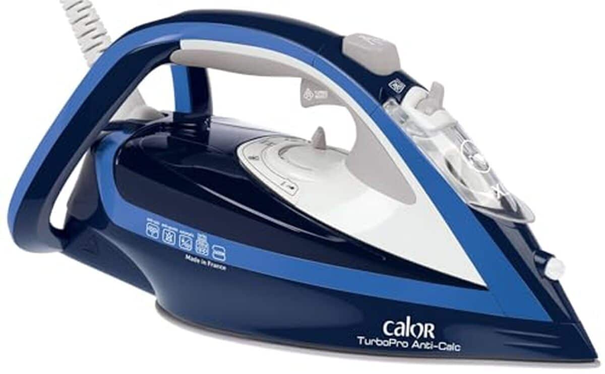 Test : fer à repasser Calor FV5630C0, vapeur puissante et anti-calc
