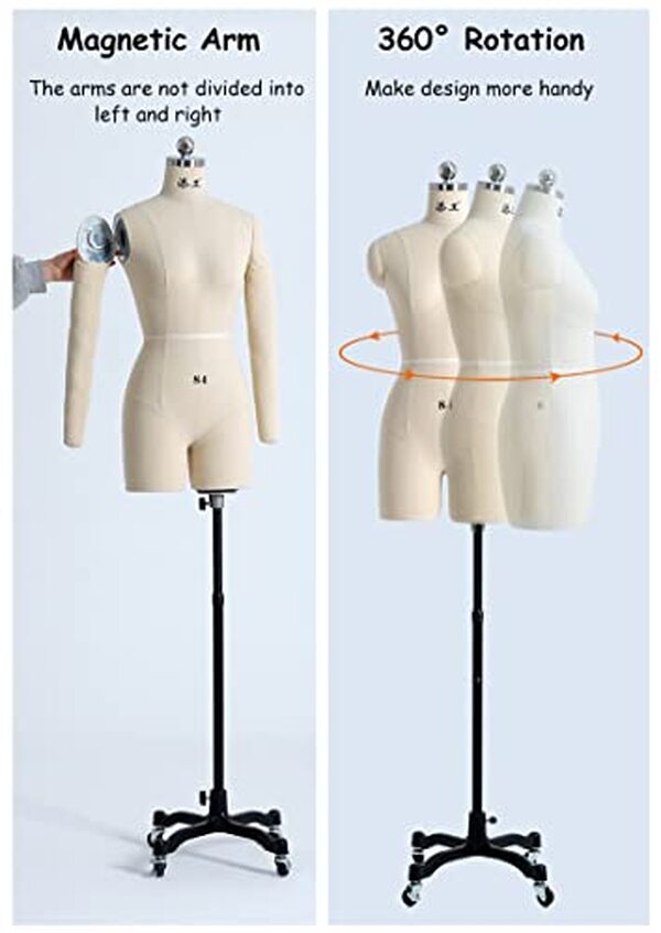 Découvrez notre avis détaillé sur le buste de couture JTSMJQIE : caractéristiques, avantages et inconvénients de ce mannequin féminin avec bras souples pour vos projets de couture. 