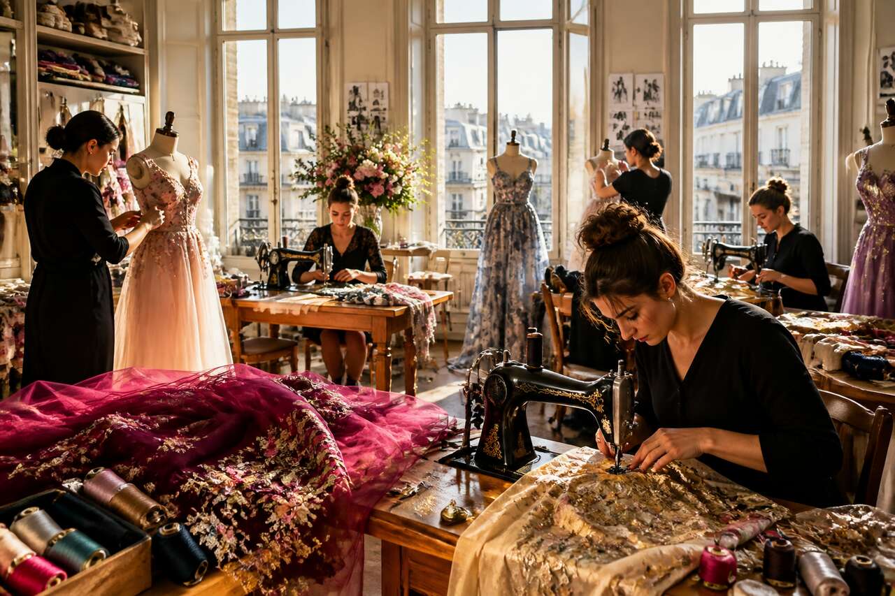 Inspirations et tendances en couture parisienne