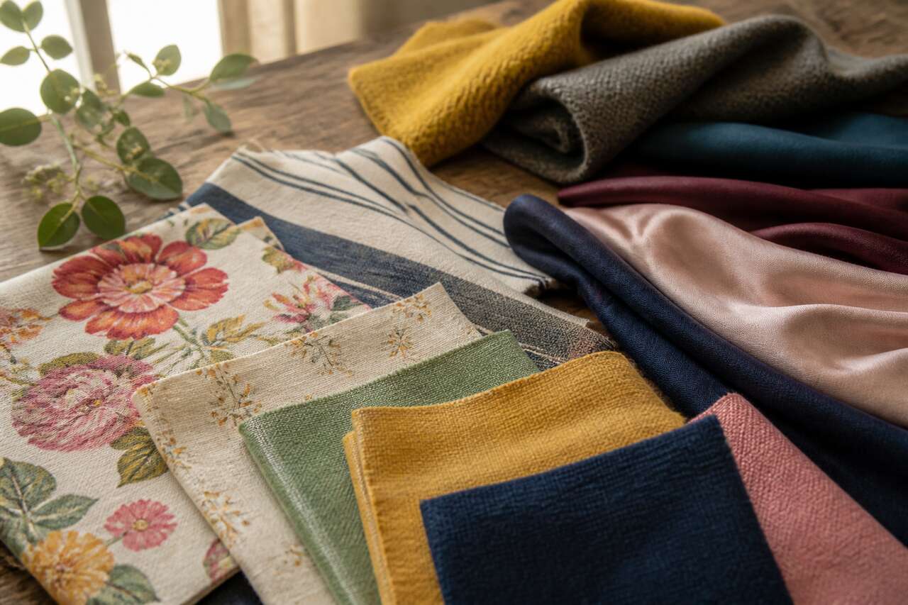 Choisir le bon tissu pour votre projet de couture