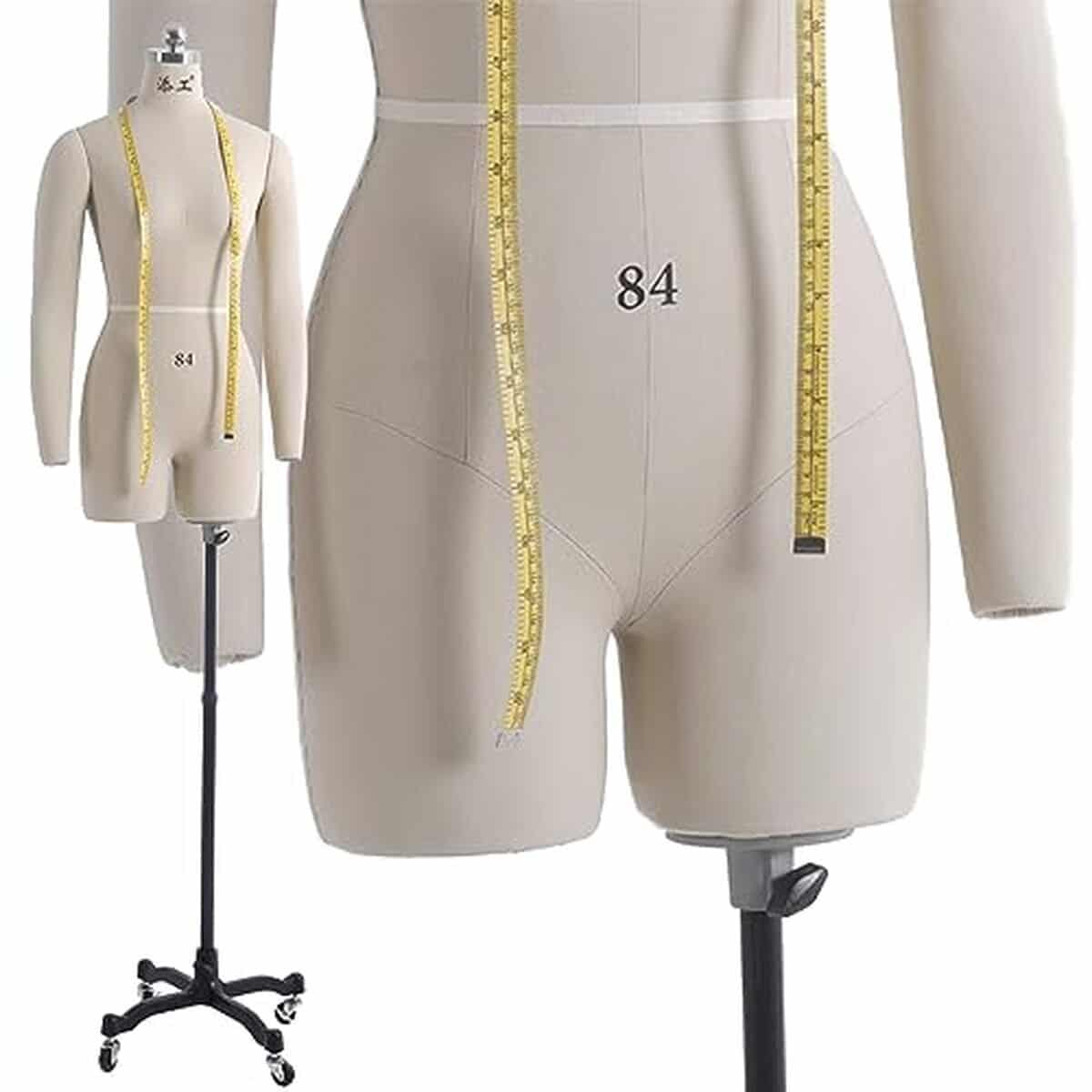 Avis sur le buste JTSMJQIE à coudre : mannequin féminin avec bras souples