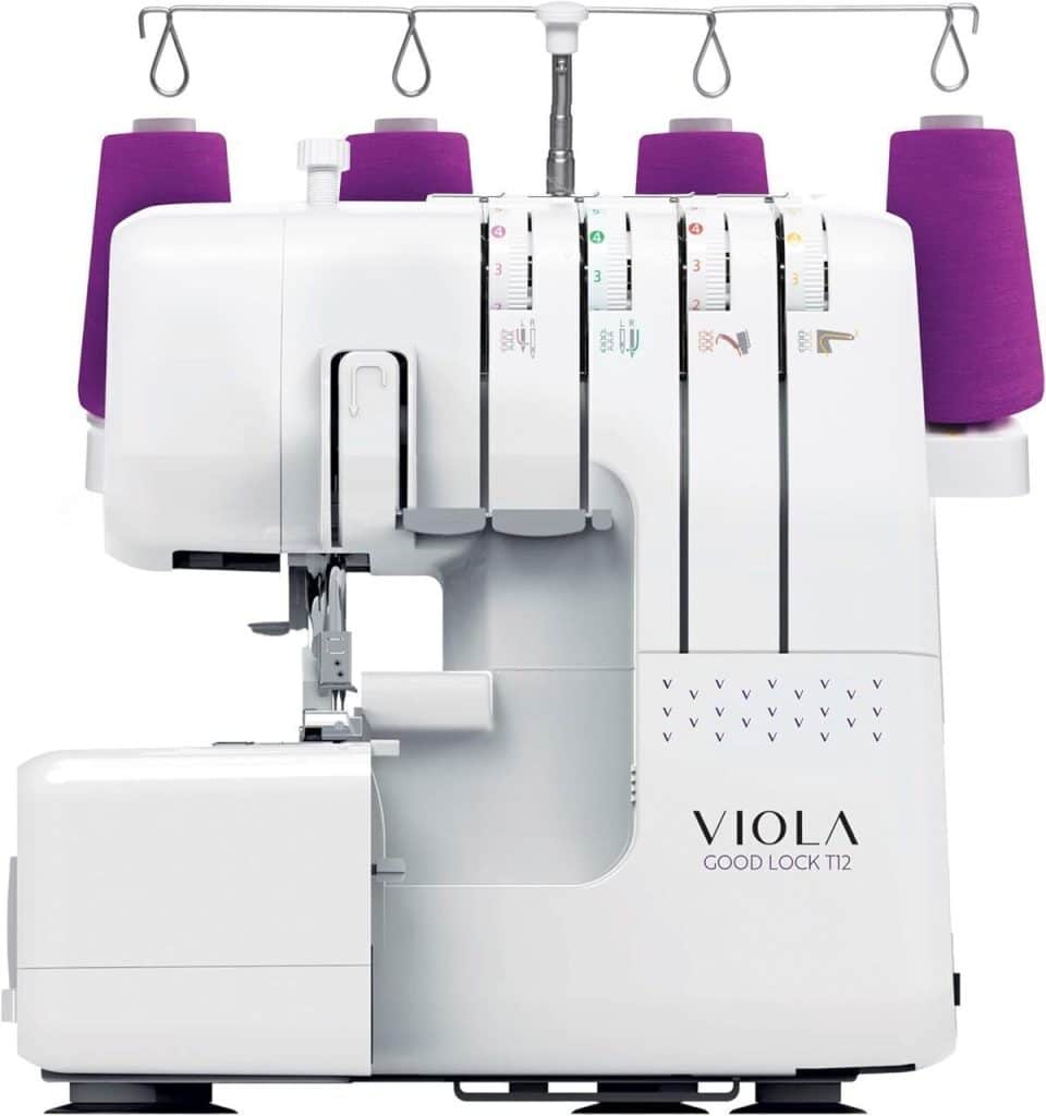 Test : machine à coudre VIOLA Look T12, 12 points couture et bras libre