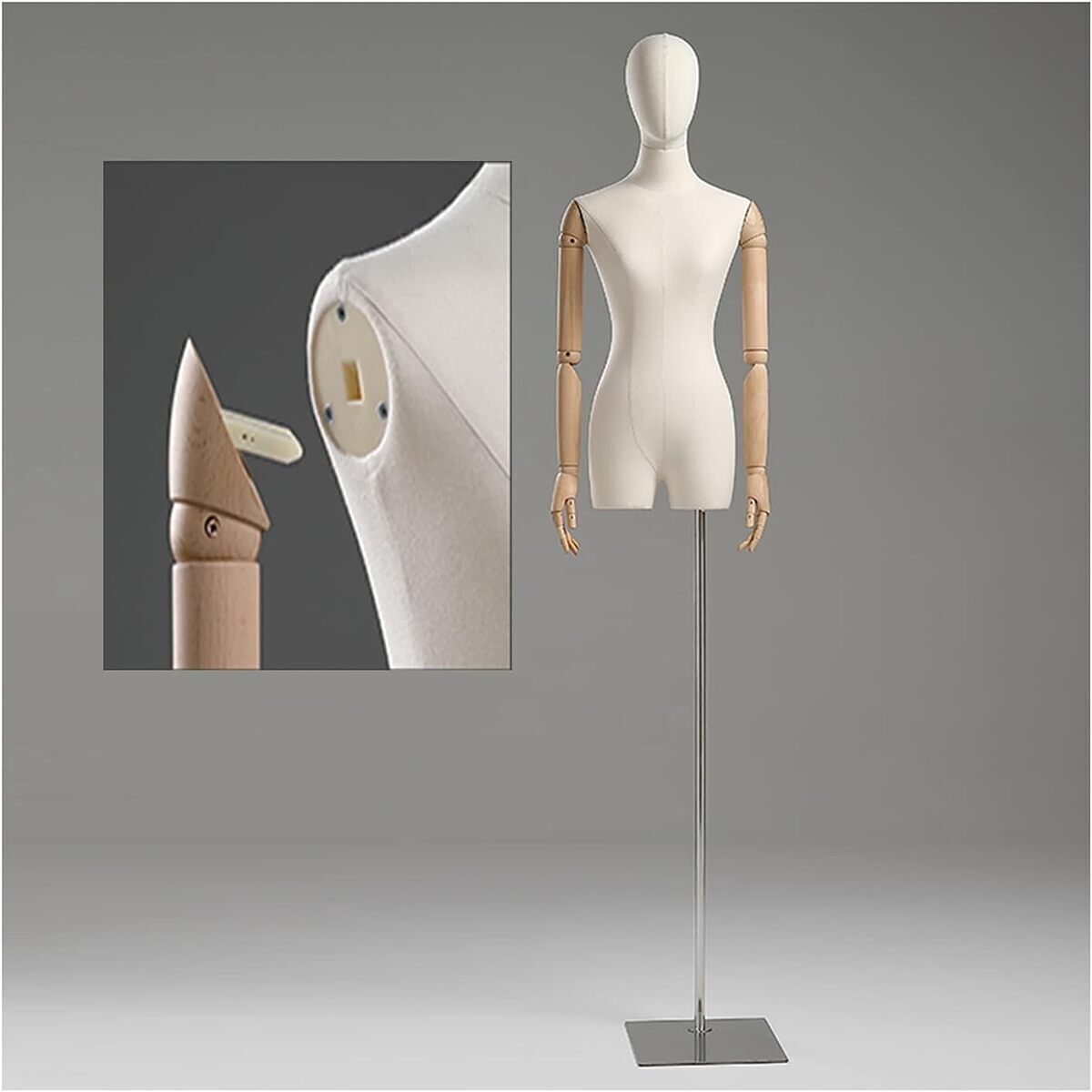Test : mannequin de couture réglable JIANFEI 150-210 cm