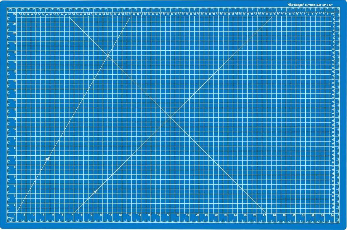 Test : tapis de découpe Dahle Vantage 10693 auto-cicatrisant, 61 x 91, 4 cm, bleu