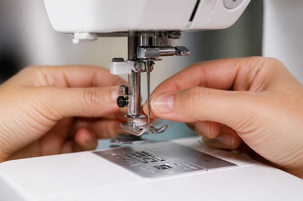 Comment changer l'aiguille d'une machine à coudre ?