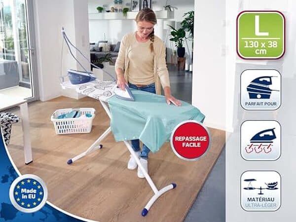 Découvrez notre test complet de la table à repasser Leifheit Air board express L solid. Légèreté, performance et qualité : tous les détails pour bien choisir.