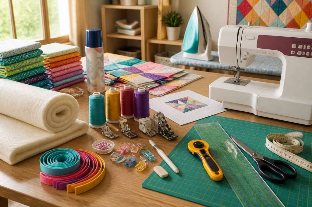 Patchwork : techniques faciles à la machine à coudre