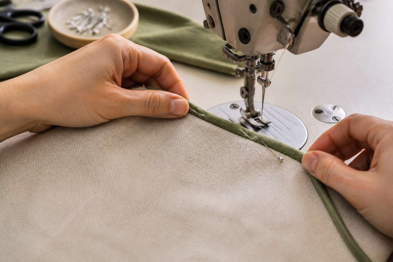 Comment raccorder du passepoil : guide pratique couture