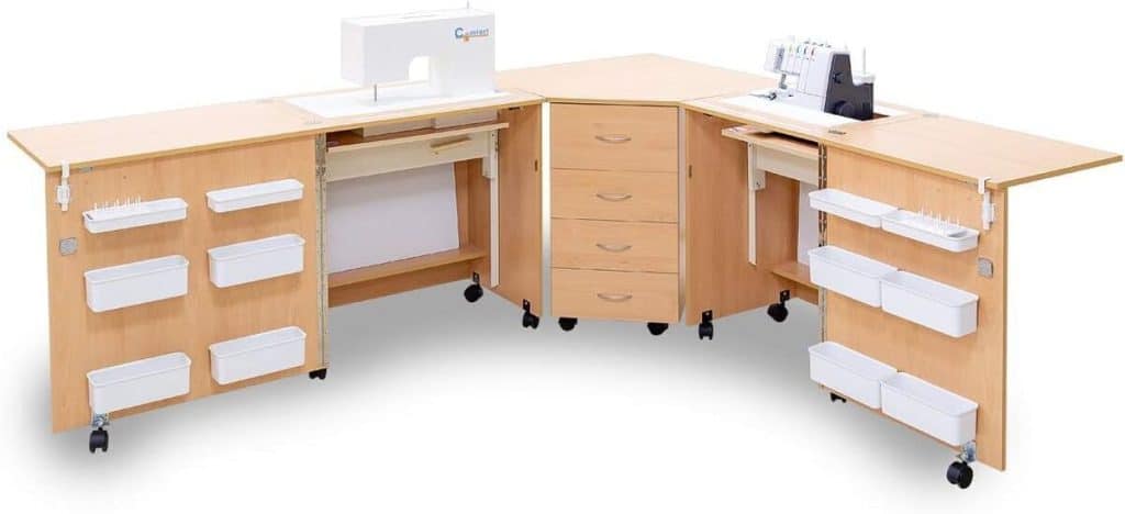 Test armoire machine à coudre Comfort 6 : efficacité et design