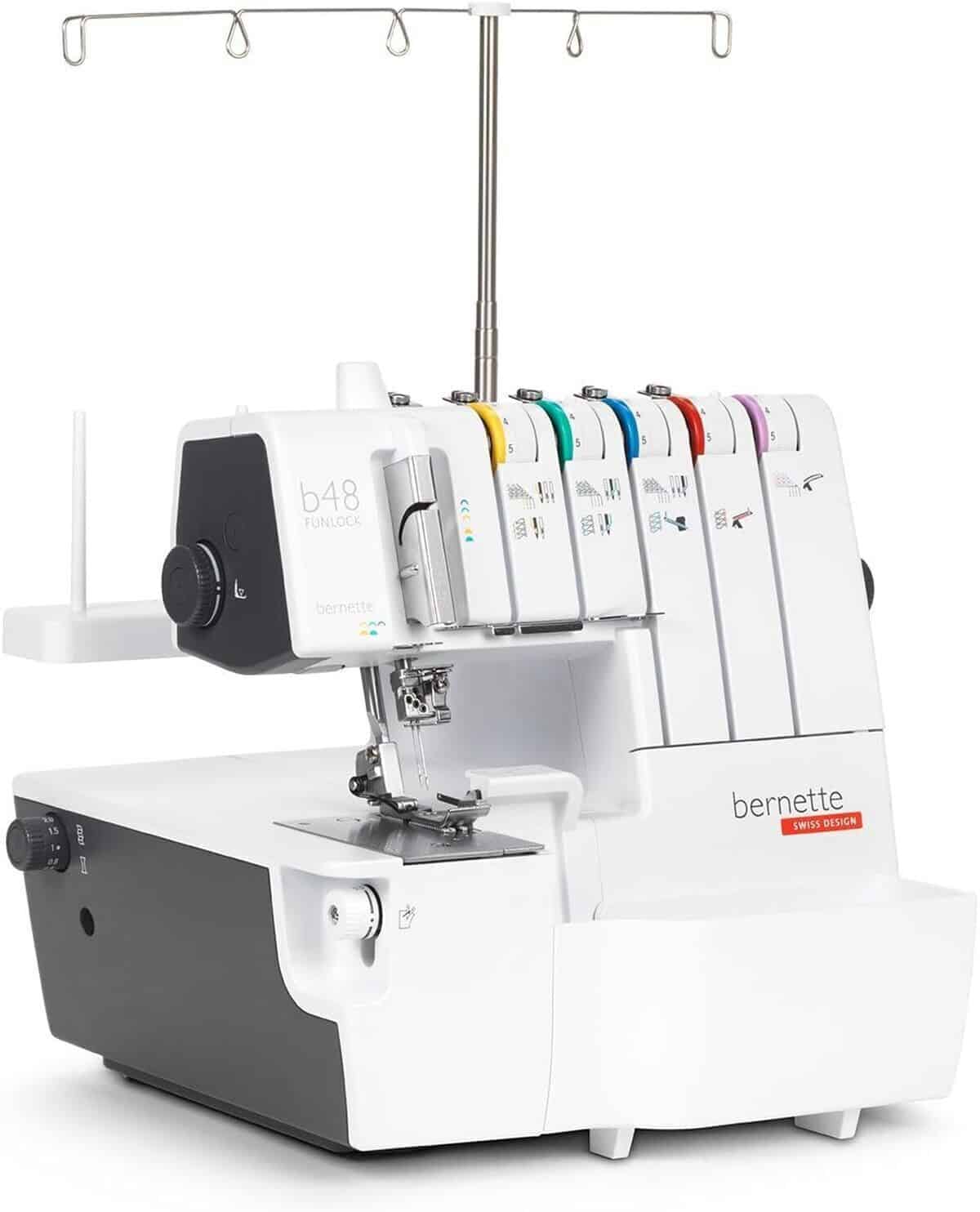 Test de la surjeteuse Bernette B48 funlock